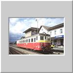 CD-Triebwagen der BR 831 in Domazlice