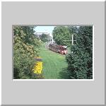 Cottbus: Stra&szlig;enbahn auf der Stadtpromenade