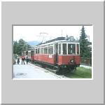 Igls: Historischer Zug der Igler Bahn (Innsbruck)
