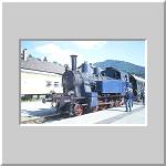 Localbahn-Dampflok in Tegernsee