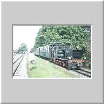 Das "&Ouml;chsle" mit Diesellok in Warthausen